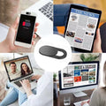 Webcam Cover Shutter Magnet Slider Plastic Camera Cover for Ipad Tablet Web Laptop Pc Camera Mobile Phone Lenses Privacy Sticker