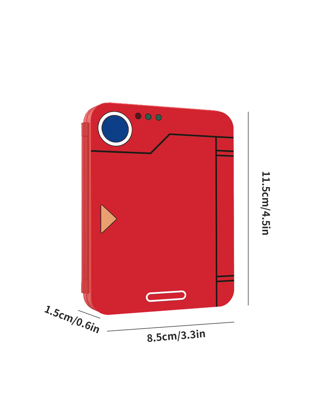 Suitable for Switch Game Card Magnetic Absorption Cassette Reader 16 in 1 Red