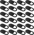 24PCS Camera Cover Slide, 0.03 Inch Ultra-Thin Webcam Cover Camera Blocker Slider for Laptop Desktops PC Tablet Cell Phone to Protect Your Privacy and Security
