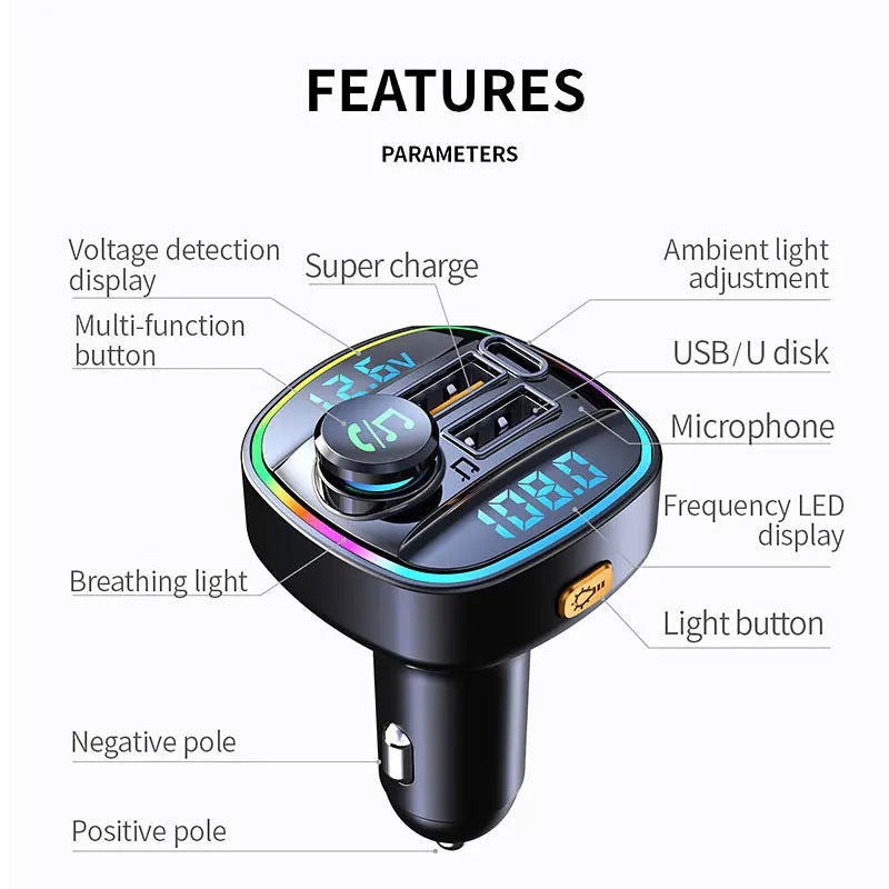 FM transmitter color options