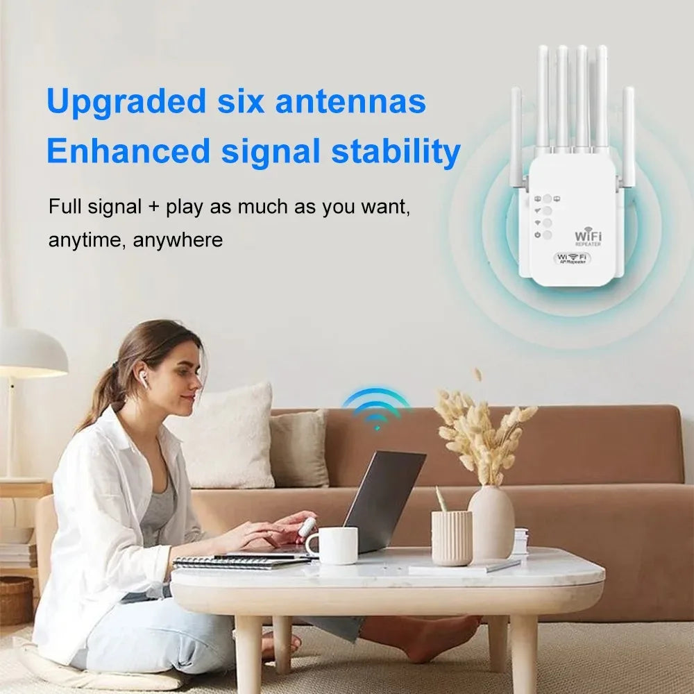 WiFi extender setup screen