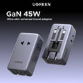 UGREEN GaN 45W universal travel adapter