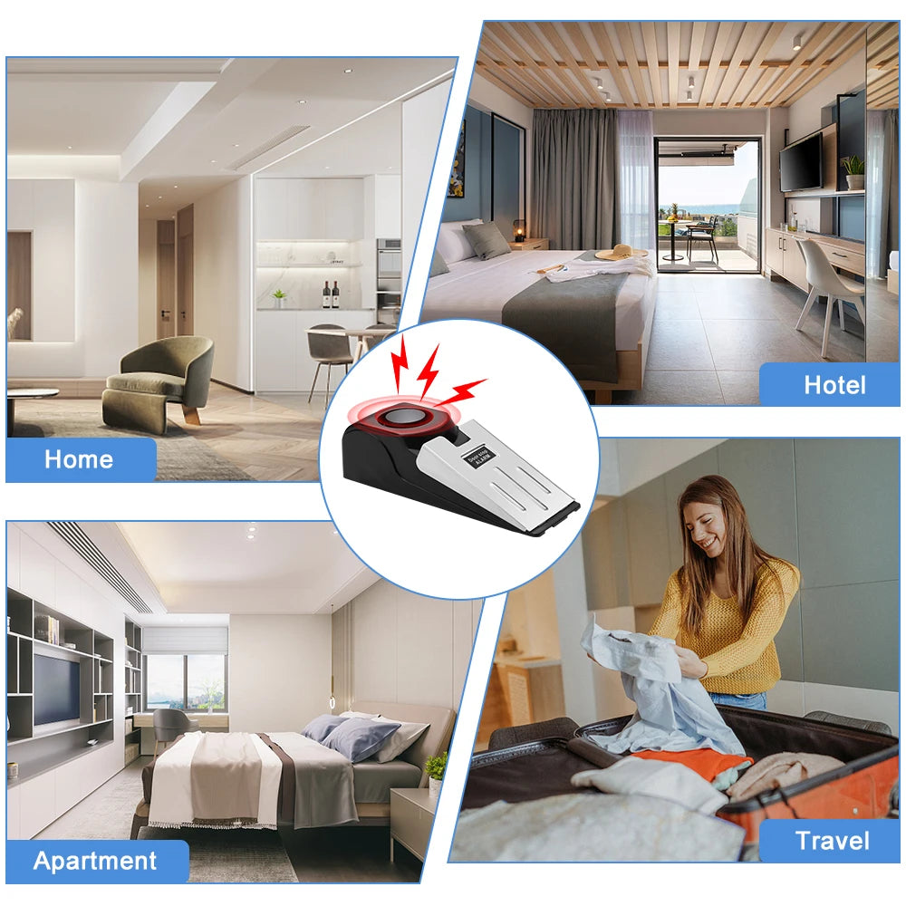 Door stop alarm certification and specs