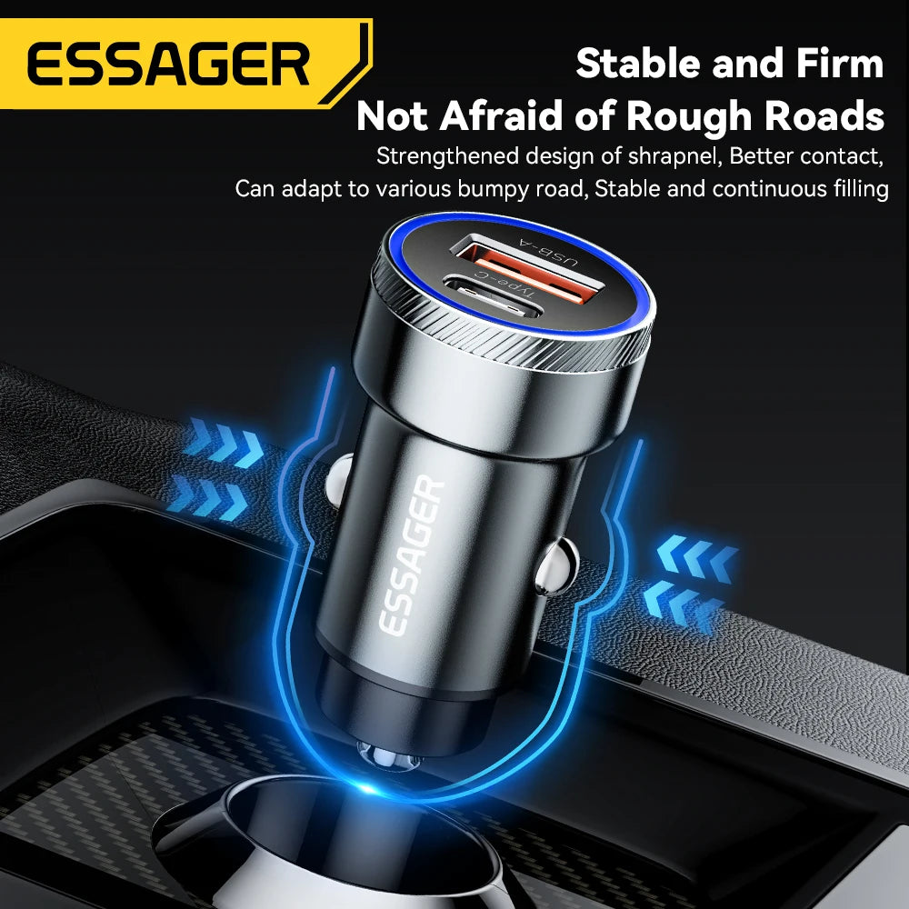 Car charger package contents